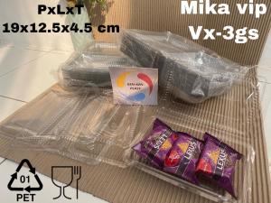 MIKA KUE/MIKA JAJAN PASAR/ MIKA BOLU MEREK VIP TEBAL /MIKA KUE KOTAK/MIKA KUE BASAH/MIKA KUE PLASTIK/MIKA MIE KUE UK VX3GS ISI 100 PCS TERMURAH