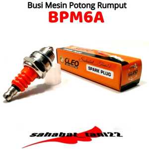 Busi mesin potong rumput busi mesin rumput busi chainsaw senso simso mini tiller BPM6A (1pcs)