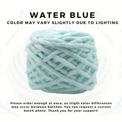 [SG Ship] Ice Stripe Thick Roving Yarn Soft Crochet Knitting Milk Cotton 冰条粗毛线 钩针针织围巾牛奶棉线