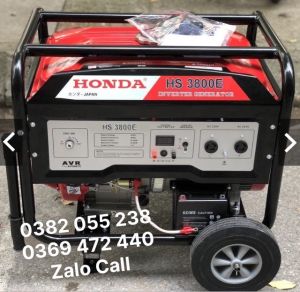 Máy phát điện chạy xăng Honda HS3800 công suất 3kw mạnh mẽ bền bỉ tiết kiệm nhiên liệu