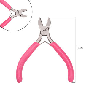 Stainless Steel MultiFunction Tweezer Pliers Jewelry Tool Vise Round Nose Plier&Cutting Wire Pliers Making Spoon Tool For DIY Handmade Beading Cutting