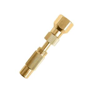 Solid Brass QuickConnects Tire Valves Clip Nozzles Clamps 1/4NPT Thick CopperAir Chuck Inflator Pump Adapter