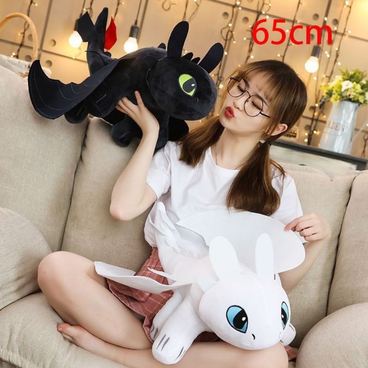 Đồ chơi nhồi bông nhân vật Bí kíp luyện rồng Toothless Night Fury mềm ...