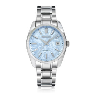 PELEUS 62GS Sakura Sky Blue Watch 40mm44gs case automatic mechanical mens watch stainless steel NH35 suitable for 32.5mm dial