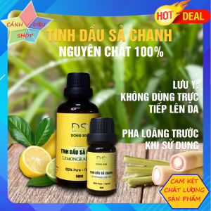 Tinh Dầu Sả Chanh Đông Sơn 100% Nguyên Chất - Hương Thơm Sảng Khoái Thanh Lọc Không Gian