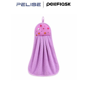 Pelise double-sided thick towel 24*35cm home car coral fleece super absorbent towel hand towel
