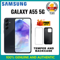 Samsung Galaxy A55 5G - NFC  (8GB+128GB) -  (8GB+256GB) - Global set - Brand new - Local set with One year warranty -  Free Gifts or Discount price. 