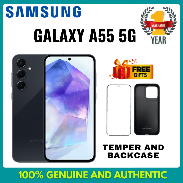 Samsung Galaxy A55 5G - NFC  (8GB+128GB) -  (8GB+256GB) - Global set - Brand new - Local set with One year warranty -  Free Gifts or Discount price
