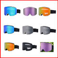 LZD Popular Ski Goggles PC Large Cylindrical Ski Goggles Anti-Aurora ...