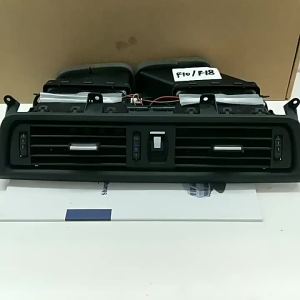 LHD Dashboard Front Central Air Conditioner Panel AC Vent Grille Assembly For BMW 5 Series F10 F11 F18 64229166885 64229209136