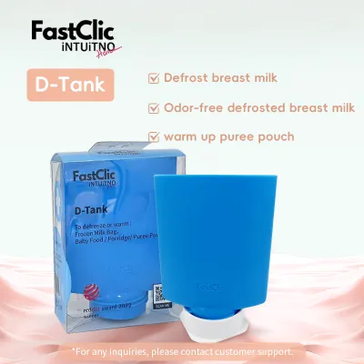FastClic INTUITNO D-Tank 5.0 - Portable Breast Milk Defrosting & Puree Warmer for 0-36 Months