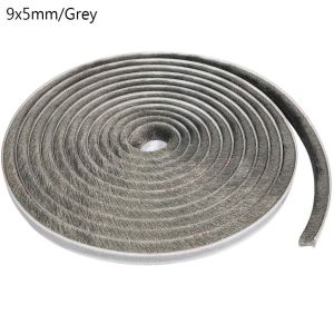 BETTERFORM 5m Wall Home Gadgets Tape Brush Door Strip Pile Weatherstrip Sealing Strip Door And Window Seal Self Adhesive