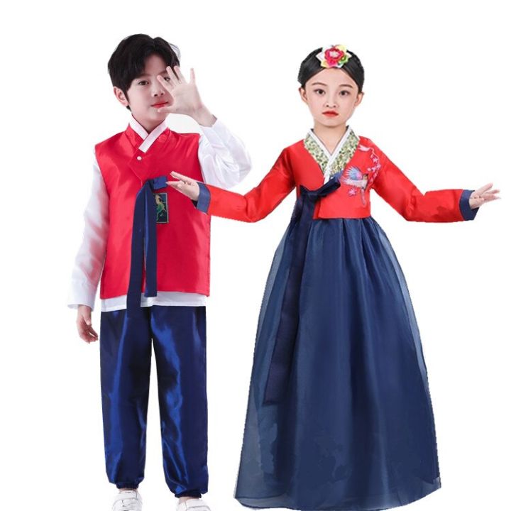 Pakaian Tradisional Hanbok The Dan Hanbok Korea Anak Baju