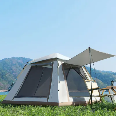 LIXADA Pop Up Tent 5 To 8 Person Automatic Camping Tent Oxford Cloth Waterproof for Hiking