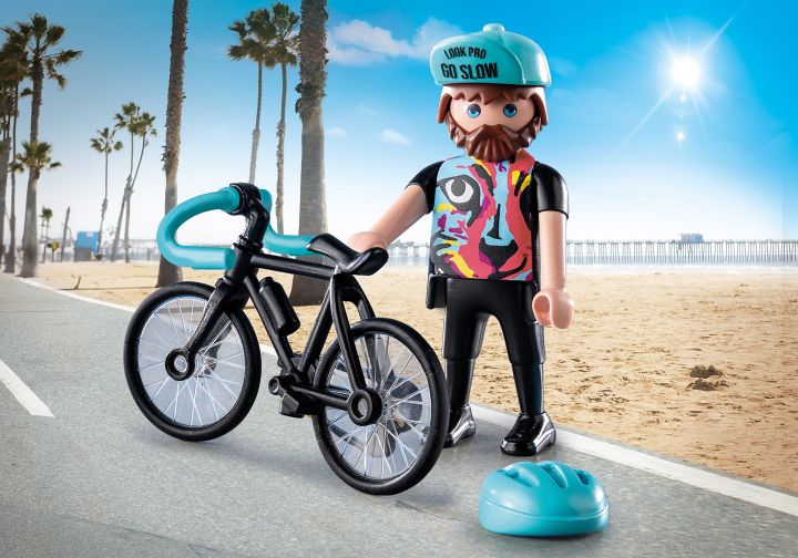 Playmobil 71478 Special Plus Road Cyclist สเปเชียล นักปั่นจักรยานแข่ง Paul Ripke