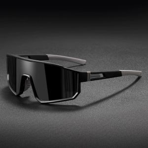 Outdoor Athletic Photochromic Cycling Sunglasses For Men Women Polarized UV400 Shades Glasses Outdoor Sport Bicycle Windproof Running Hiking Sun Protection