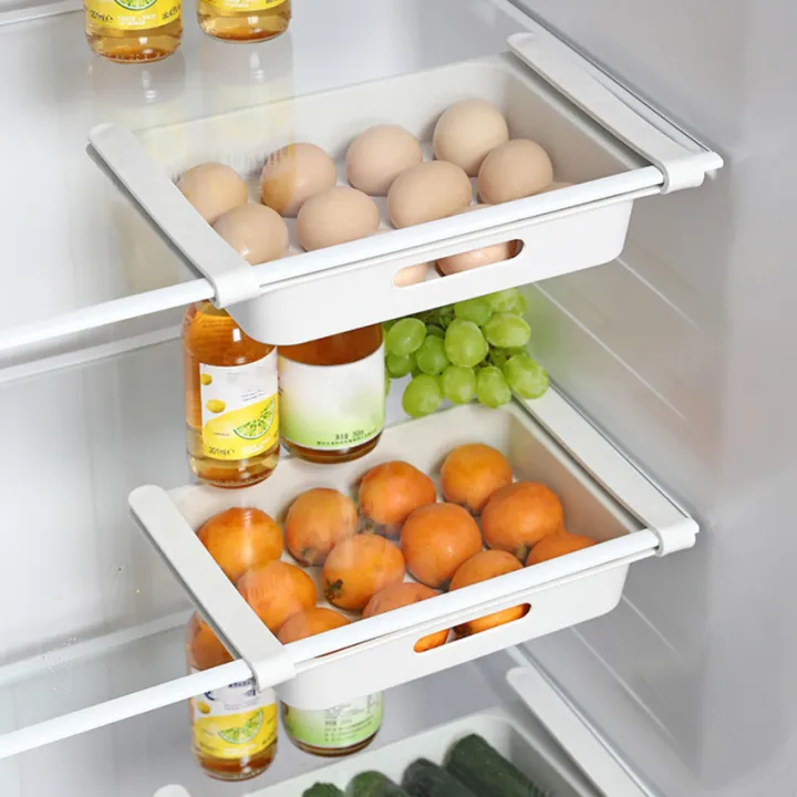 2 Ngăn Kéo Trứng Tủ Lạnh, Hộp Đựng Trứng Tủ Lạnh CuộN Sáng Tạo Mới ...