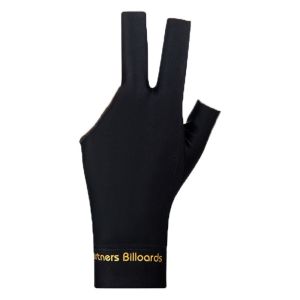 OOG Elegant Breathable Non Slip Mesh Snooker Gloves Billiard Cue Gloves Snooker Billiard Gloves Three Finger Billiard Gloves Letter Left Hand Gloves