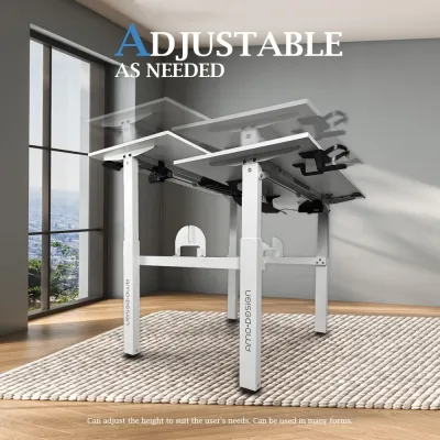 AMO DESIGN (DUO Series) โต๊ะปรับระดับไฟฟ้า โต๊ะคู่ โต๊ะทำงาน Electric standing Desk รับประกันสินค้า2ปี