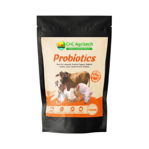 CHC Agritech Pet and Animal Probiotics 100g – For Odor-Free Healthy Animals