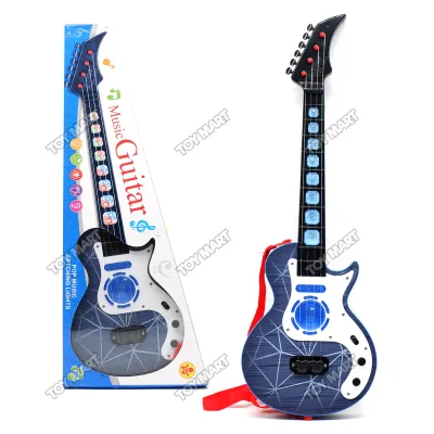 Electric Guitar for Kids Girls Boys Music Guitar with Strap Pop Music with Light Sound
