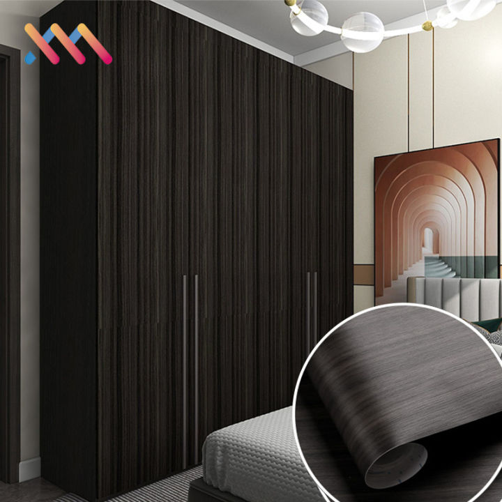 60x200cm Luxury Wood Grain Wallpaper for Cupboard Cabinet Table ...