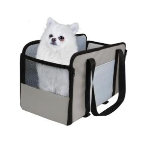 Wear-Resistant Dogs Car Seat Central Control Nonslip Dogs Carriers Safe Car Carriers Bed for Small Cat Dogs Traveling