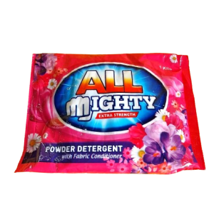 1 Kilogram - ALL MIGHTY Extra Strength with Fabric Conditioner Pink Pack (1 Pc)