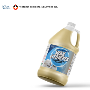 ICHEM PRODUCTS WAX STRIPPER 1 GALLON (FLOOR WAX REMOVER CLEANER ADHESIVE REMOVER TILES CLEANER FLOOR CLEANER GRANITE MARBLE CEMENT RUBBER RESILLIENT LINOLEUM LIMESTONE VINYL CLEANER)