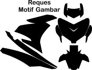 Sticker Decal Striping MX KING 150 New / Old Full Body Bebas Reques