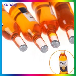 xuhaiy 10pcs 1/6 Dollhouse Miniature เรซิ่นขวดจำลองไวน์รุ่น
