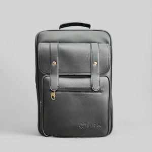 Balo da PU chống nước M.E.N Dafical 2 pát dọc nhiều ngăn GSR [Có bảo hành]