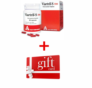🔥Buy 1 free 1🔥VIARTRIL-S 500MG Glucosamine Sulphate 90S Ready Stock