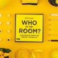 Hygge Games Who in The Room? Party Gamef Yellow. 