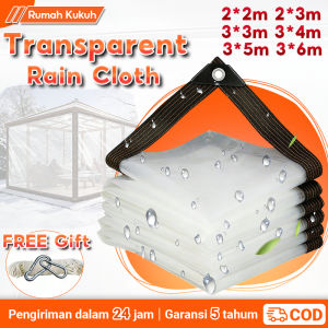Waterproof Canvas Thickened Rainproof Cloth Plastic PE Film Transparent Rainproof Shade Cloth Cover Tent Rain Tarp