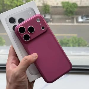 Soft Silicone Ultra Thin Matte Clear Case For iPhone 17 16 15 14 13 Pro Max Camera Big Window Protection Bumper Non-Slip Cover