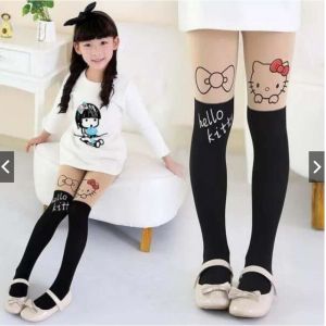 Quần Tất Hello Kitty Giả Bốt Cho Bé 2 Đến 8 Tuổi