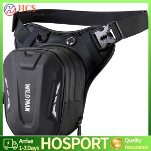 【HCS】Motorcycle Storage Bag Waterproof Hip Bum Pack with Multiple Compartments for Tools and Essentials for Riders