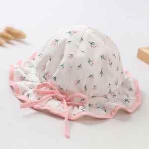 Kids Sun Hat Baby Bucket Hat Baby Girls Infant Caps Children Hat Summer Hats For Baby UV Protection