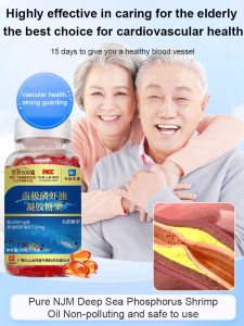 🔥Lowest price🔥【Upgrade】Antarctic Krill Oil/Shrimp Oil to Protect Blood Vessels/Contains Astaxanthin Lecithin and Krill Oil/Krill Oil 60 Capsules/Increase Blood Circulation Astaxanthin Capsules