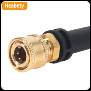 【2-3 days delivery】 Pressure Washer Adaptor To 1 4 Quick Release Connector Nozzle For Car Washing Machine Watering Quick Connect Adapter