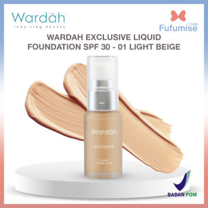 WARDAH Exclusive Liquid Foundation SPF 30 20ml (BPOM)