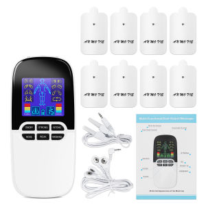 Suolaer Rechargeable TENS Machine Therapeutic Muscle Stimulator Digital Therapy Machine Massage Device for Body Laser Rhinitis Cure