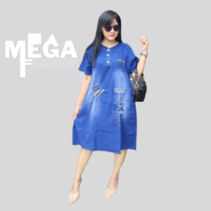 DRESS - DRESS JEANS - DRES JEANS WANITA IMPORT DRES PREMIUM - MEGA DENIM FASHION