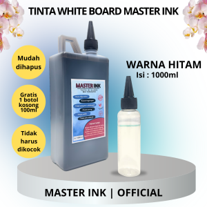 Tinta Spidol Whiteboard Refill Master Ink Biru  Murah dan Berkualitas 1000ml Tinta Isi Ulang Spidol BIRU