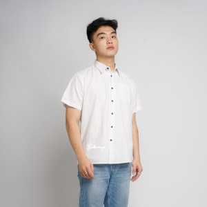 kemeja polos lengan pendek pria  kemeja polos pria kemeja pendek pria dewasa