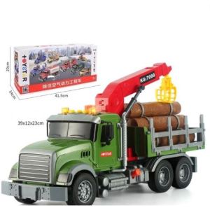 Hight Quality Large Engineering Construction Toy Vehicle Fire Truck Crane Mixer Light Music Toy For Kids birthday gift