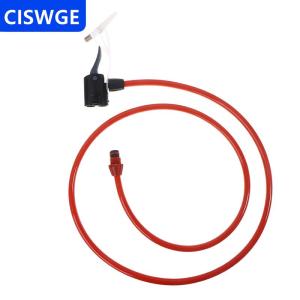 [COD] CISWGE 118cm Portable Bike Air Pump Replacement Hose Bicycle Tire Inflatable Tube