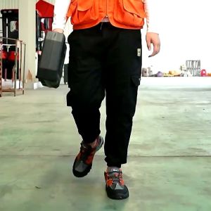 GUYISA Sepatu Safety Sneakers Model Sporty Casual Anti Slip SRC