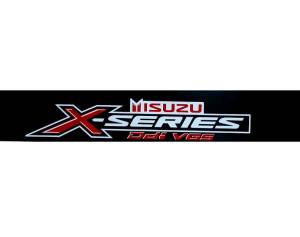 #สติ๊กเกอร์บังแดด #สติ๊กเกอร์ติดหน้ารถ #ISUZU #ISUZU X-SERIES #ISUZU Ddi VGS (ขนาด กว้าง 21 cm. ยาว 130 cm.)